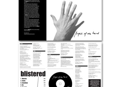 Blistered - CD vouwhoes