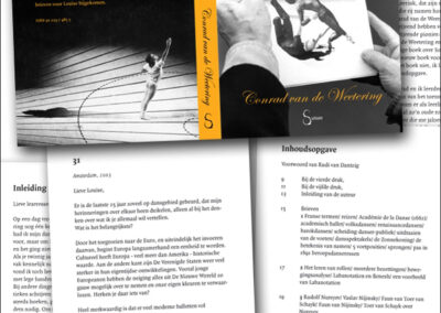 Brieven aan een jonge ballerina - Boek ontwerp, omslag en binnenwerk